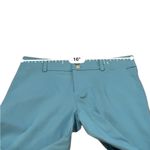 Chico's Trapunto Wide Leg Cropped Pants in Cool Water Blue Sz 0P (4P) NEW Photo 6