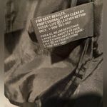 Worthington Size S 100% Leather Black Full Zip MidI Belted Tench Coat Like New Photo 9