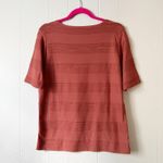 LuLaRoe  Ribbed Top Womens Large Stretch Casual Everyday Wear Short Sleeve Photo 5