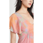 Veda Corazon Maxi in Palma Medium Womens Long Dress Gown Sherbert Pink Photo 2