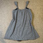 The Nines By Hatch Sz Large Black Plaid Maternity Ruffled Coastal Cowgirl Dress Photo 1