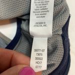 Athleta Triple Dare Racerback Navy Gray White Sports Bra W-120 Size Small Photo 7