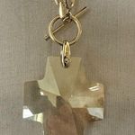 Swavorski Authentic Swarovski Optic Cross Pendant Necklace with Original Chain Photo 5