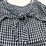 Hollister ✨  black gingham tie-front mini dress✨ Photo 5