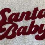 Royce Santa Baby Sweatshirt Pullover Christmas Womens Large Comfy Gray Red Loungewear Photo 6