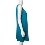 Umgee  Dress Women Small Turquoise Blue Mini Shift Crochet Tank‎ Dress Summer Photo 1