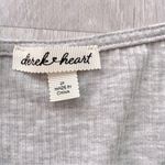 Derek Heart Gray Ruched Long Sleeve Top 2X Photo 2