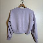 Lululemon  Perfectly Oversized‎ Cropped Crew *Softstreme Faint Lavender Photo 2