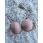 SKIMS  Fits Everybody Push Up Demi Bra Mica Size 42C Photo 2