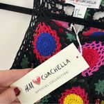 H&M Coachella Collection Multicolored Crochet Dress Size 4 Women's NWT Photo 4