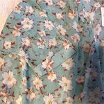 NWT Olrain Mint Floral Oversize Kimono Coverup Size M Photo 8