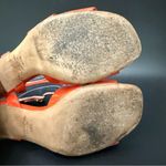 Kate Spade NY “Etta” Orange Patent Leather Block Heel Strappy Sandals Size 6.5 B Photo 10