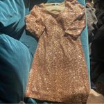 Lovers + Friends  Sway Sequin Cut-Out Dress Gold Photo 2