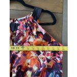 Milano Womens Medium Sleeveless Blouse Art To Wear Floral Fall Transition Corp Photo 8