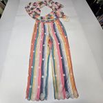 Tularosa  Jamie Jumper in Multi Stripe Medium Photo 2