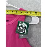Puma Women’s Tennis Dress Sleeveless Solid Pink Size Medium Pull on Slimfit Photo 10