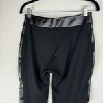 Anne Fontaine Carl Black Vegan Leather Contrast Leggings Pants Sz 40 Size M Photo 10