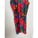 Victoria's Secret Vintage Gold Label Rose Floral Satin Mini Slip Dress Nightie Photo 7