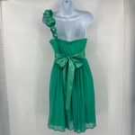 Sequin Hearts Y2K  One Strap Babydoll Dress Sz L Hoco Floral Coquette Romantic Photo 5