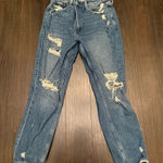 Abercrombie & Fitch  Curve Love High Rise Mom Jeans Photo 0