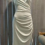 Sexy sleeveless side slit bodycon dress ✨ White Size L Photo 4