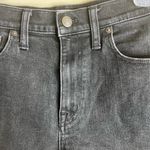 Madewell black denim jean short cut offs size 27 Photo 6