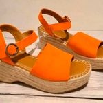Coral Espadrilles Orange Size 10 Photo 0
