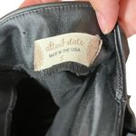 Altar'd State Black Faux Leather Belted Skirt Womens Small Photo 4