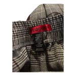 Hot Kiss  Black & Maroon Plaid Pants Juniors Size 7 Photo 4