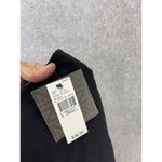 Iz Byer  Women's Skirt Crochet Hem Solid Black Size XS Lined Pull On Photo 2