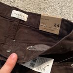 PacSun  brown dad jeans‎ high rumors button fly straight leg size 24 Photo 6