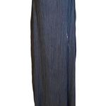 Madewell  The Goldie Dress Plissé in Teapot Blue 8 New Womens Midi Photo 0