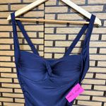 Betsey Johnson Betsy Johnson Navy‎ One Piece Swimsuit Size 1X Photo 2
