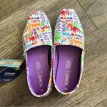 Toms Alpargata Unity Love Wins Slip on Shoes NWT Size 5 Pride Rainbow Sneakers Photo 6