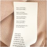 Maeve  By Anthropologie Cropped Ribbed Top Tan Size XL Boho Minimalist Photo 5