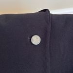 Le Suit Womens 10 Black Jacket Skirt Suit Single Breasted Accordion Pleat Hem Photo 10