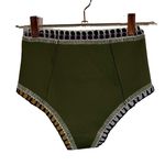 kiini  Wren High-Rise Bikini Bottoms in Olive Green- Still Full Price Photo 7