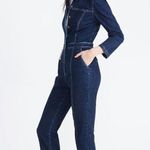 Madewell Puff Sleeve Denim Jumpsuit Photo 2