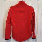 Nike Women’s Tech Fleece Moto Cape Red & Black Zip Up Jacket Photo 3