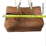 Michael Kors  Bedford Leather Purse in Brown w/ Tan Straps Photo 8