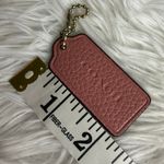 Coach  Dusty Pink Fob Bag Charm Hang tag Hangtag Photo 2