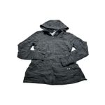 Under Armour Hoodie Womens Medium M Heathered Charcoal Gray Semi Fitted Full Zip Photo 1