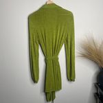 Princess Polly Green Party Time Mini Wrap Dress 2 Photo 6