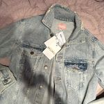 Show Me Your Mumu  denim jean jacket RN46040 size small NWT Photo 1
