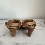 Naturalizer  Brown Strappy Heeled Sandals Open Toe Block Heel Size 6 Photo 3
