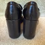 Madden Girl  Smarty Chunky Heel Loafers Platform Black Size 7.5 M Photo 3