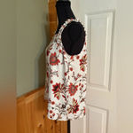 Loft Red Boxy Tank Top with Relaxed Fit Photo 3