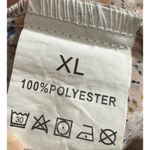 SheIn  Pink Dress With Blue & White Floral Print, Smocked, Stretchy Straps, XL Photo 4