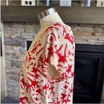 Diane Von Furstenberg  Red and Cream Print Mini Dress Photo 1