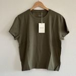 Everlane  The Box Cut Tee in Essential Cotton in Kalamata, Size Large Photo 4